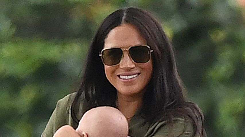 Herzogin Meghan und Archie im Juli 2019 in Binfield