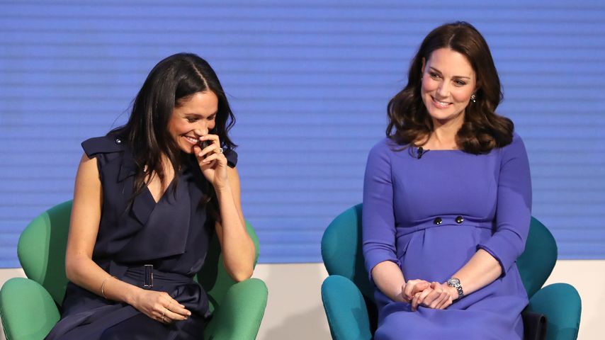 Herzogin Meghan und Kates erstes Treffen war "merkwürdig"!