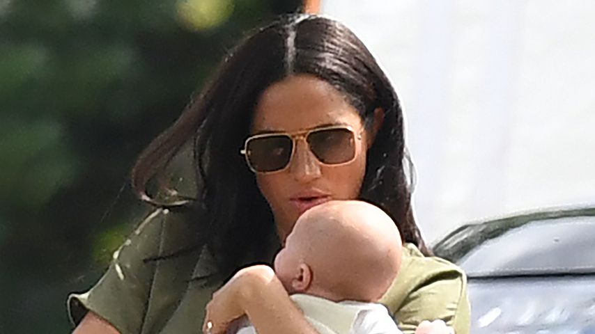 Herzogin Meghan und ihr Sohn Archie Harrison bei einem Polo-Spiel