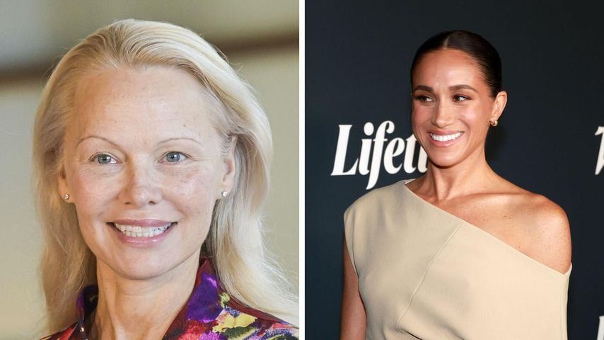 Stress? Pamela Anderson äußert sich zu Herzogin Meghan