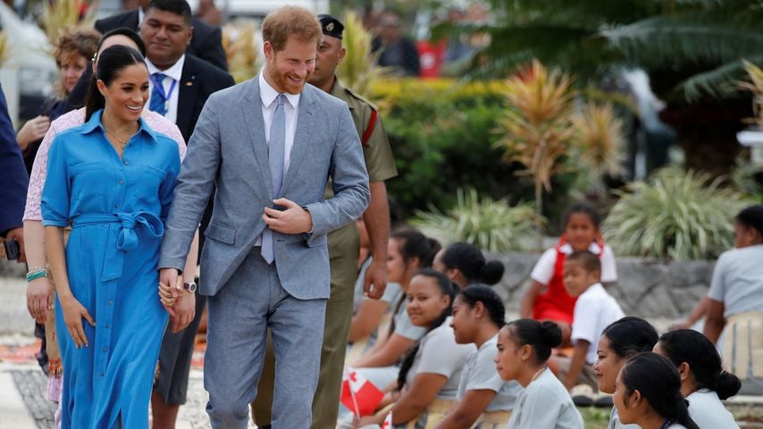 Auf Reise: Schon Babygeschenke für Meghan & Harrys Nachwuchs
