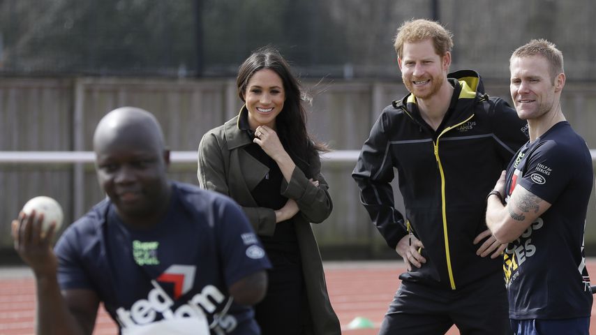 Herzogin Meghan und Prinz Harry im April 2018