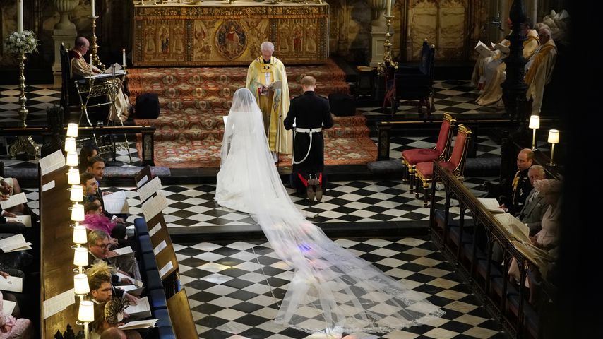 Herzogin Meghan und Prinz Harry bei ihrer Hochzeit