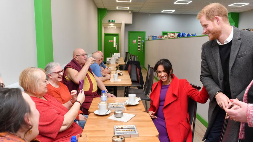 Herzogin Meghan und Prinz Harry besuchen ein Community-Center, 2019