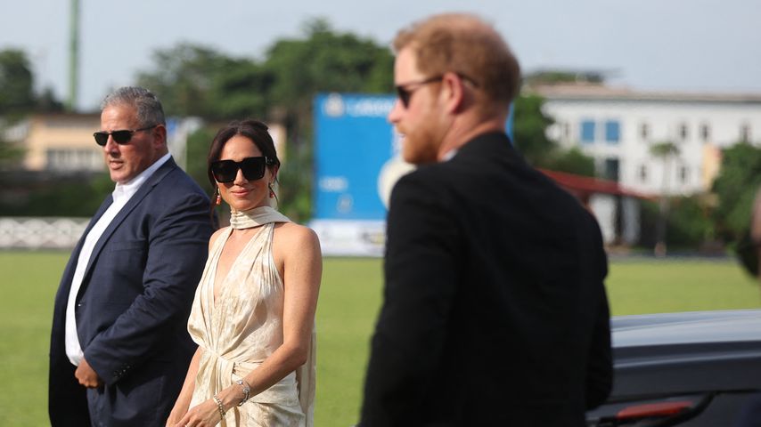 Schlechte Laune? Prinz Harry und Meghan zurück in den USA