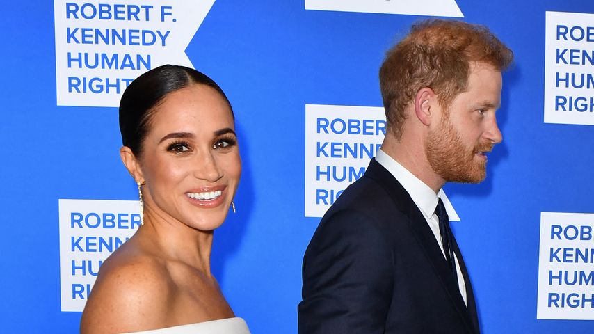 Herzogin Meghan und Prinz Harry bei der Verleihung des Ripple-of-Hope-Awards