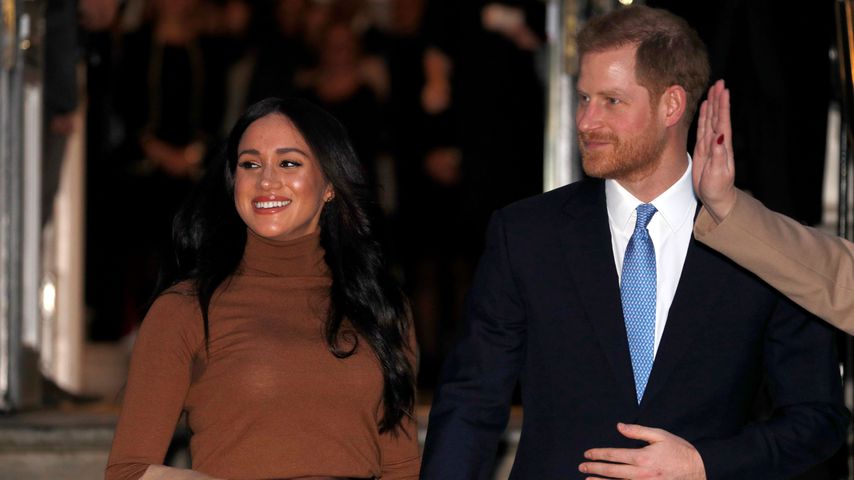 Herzogin Meghan und Prinz Harry im Januar 2020
