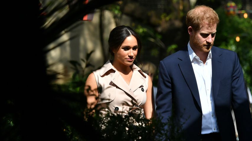Herzogin Meghan und Prinz Harry bei ihrem Afrika-Staatsbesuch in Johannesburg im Oktober 2019