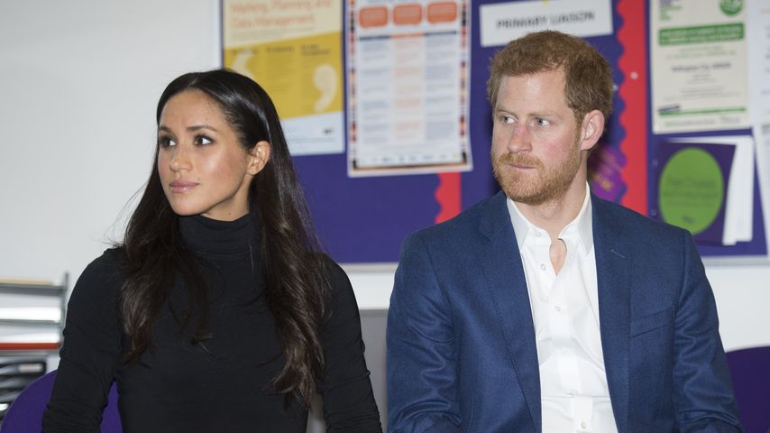 Herzogin Meghan mit Prinz Harry bei einem Besuch in Nottingham