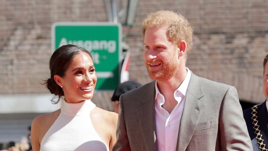Herzogin Meghan mit Prinz Harry in Düsseldorf, September 2022
