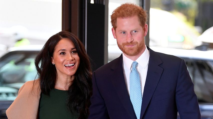 Herzogin Meghan und Prinz Harry im Royal Lancaster Hotel 2019