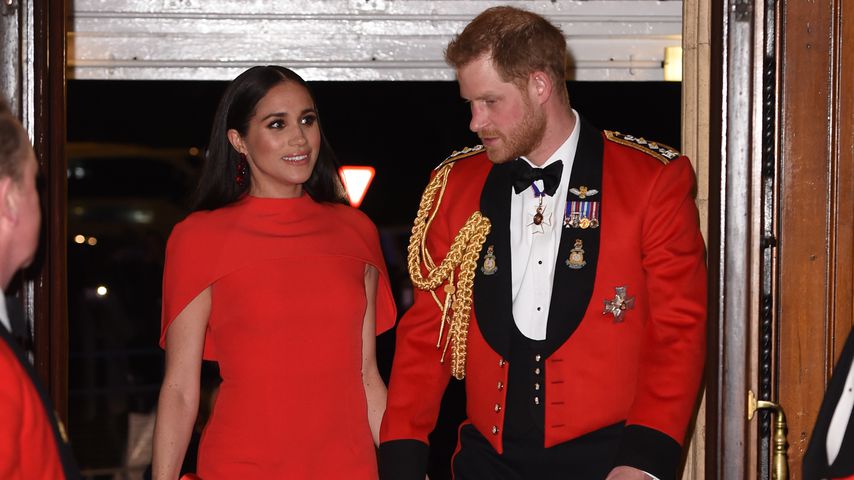 Herzogin Meghan und Prinz Harry in der Royal Albert Hall in London im März 2020