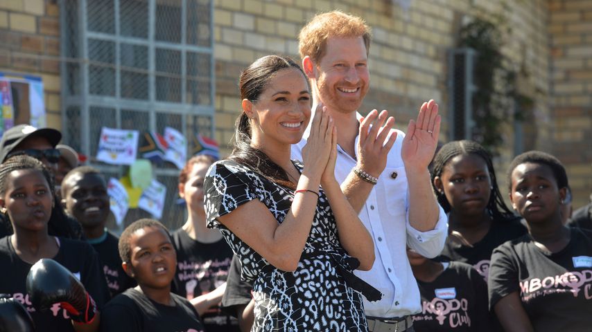 Herzogin Meghan und Prinz Harry in Kapstadt im September 2019