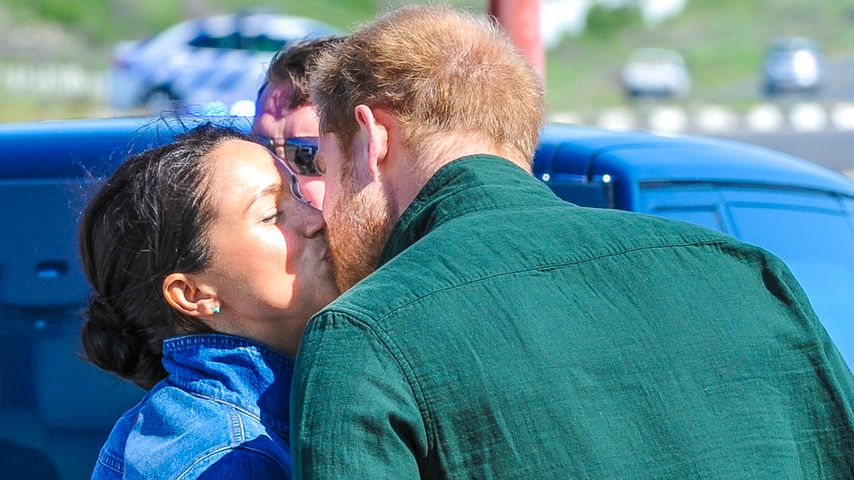Herzogin Meghan und Prinz Harry während ihrer Afrika-Reise