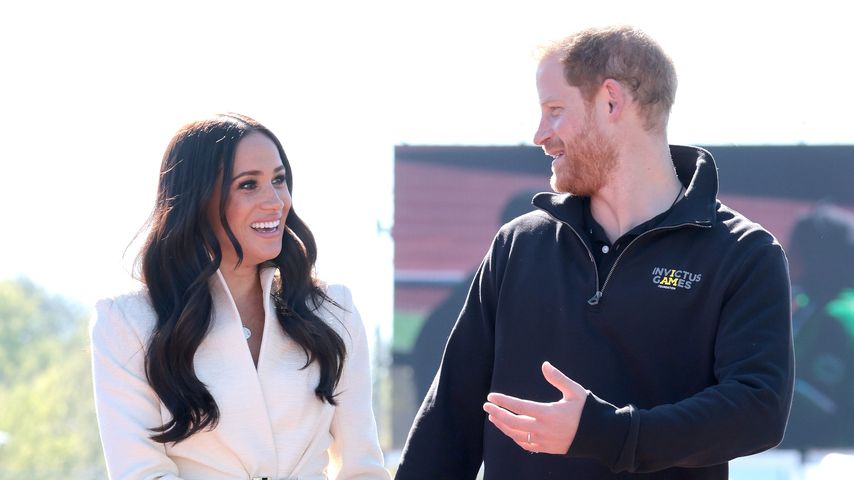 Also doch: Prinz Harry und Meghan verfolgen die Queen-Parade