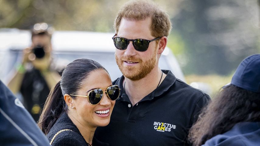 Herzogin Meghan und Prinz Harry in den Niederlanden im April 2022