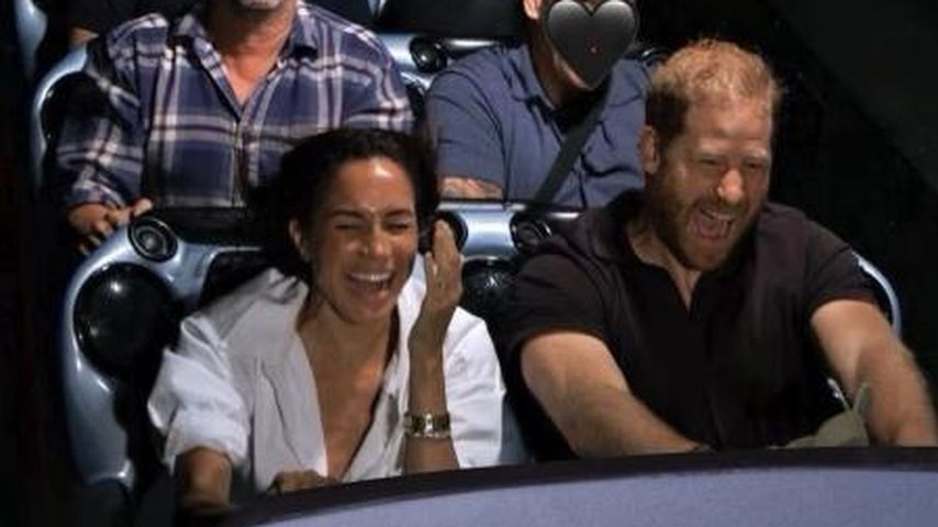 Herzogin Meghan und Prinz Harry im Disneyland