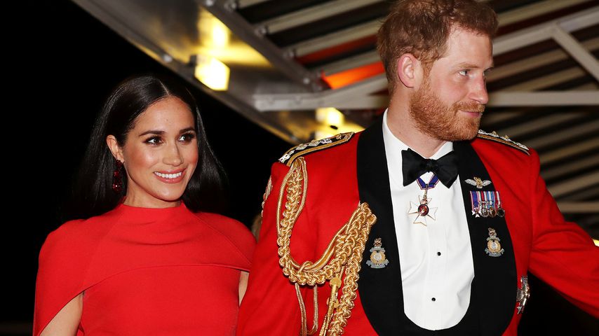 Herzogin Meghan und Prinz im März 2020