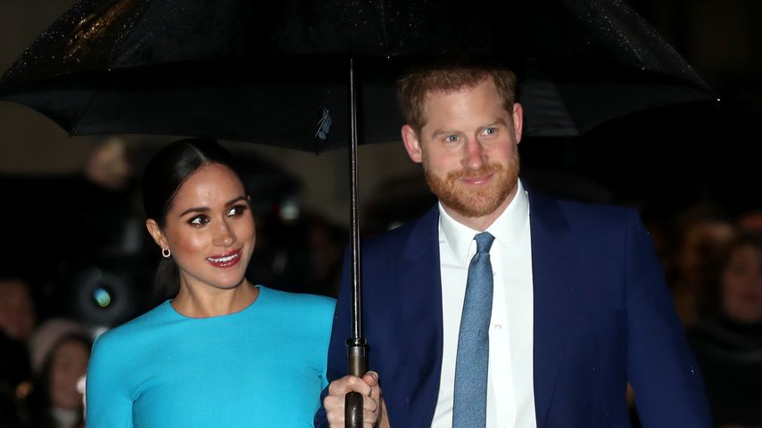 Herzogin Meghan und Prinz Harry im März 2020 in London