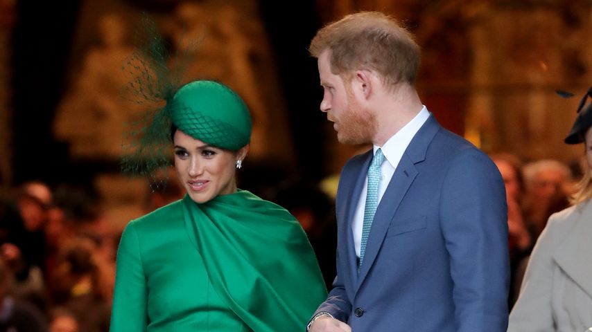 Herzogin Meghan und Prinz Harry im März 2020 in London