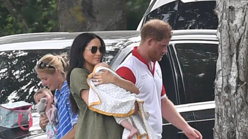 Herzogin Meghan und Prinz Harry mit ihrem Sohn Archie Harrison