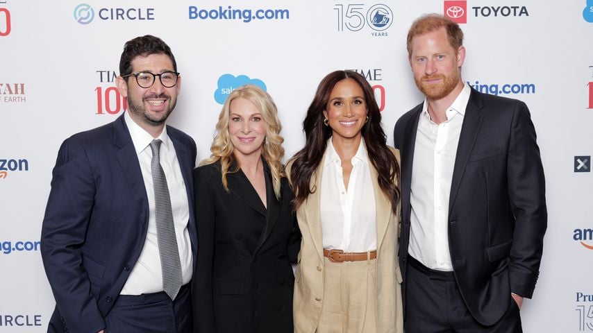 Herzogin Meghan und Prinz Harry beim "Time100"-Event, April 2025