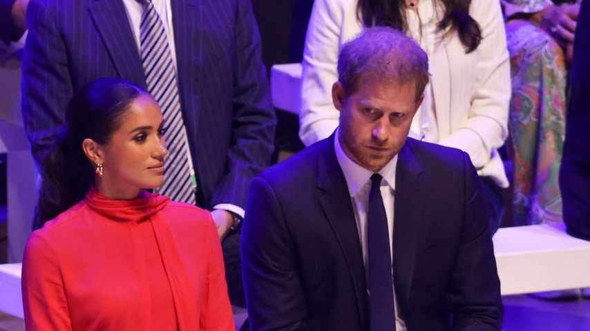 Herzogin Meghan und Prinz Harry in Manchester im September 2022