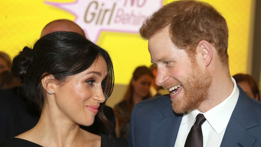 Herzogin Meghan und Prinz Harry in London im April 2018