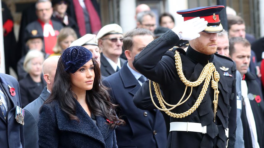Herzogin Meghan und Prinz Harry am Remembrance Day 2019