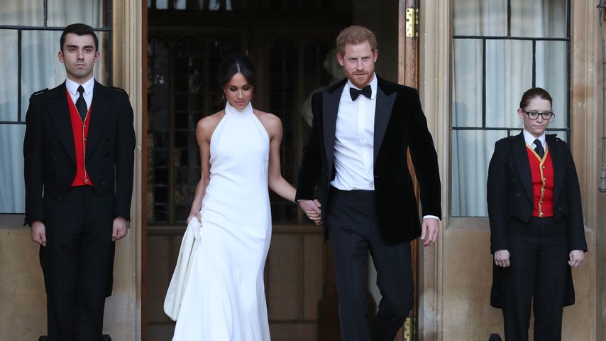 Herzogin Meghan und Prinz Harry bei ihrer Hochzeit