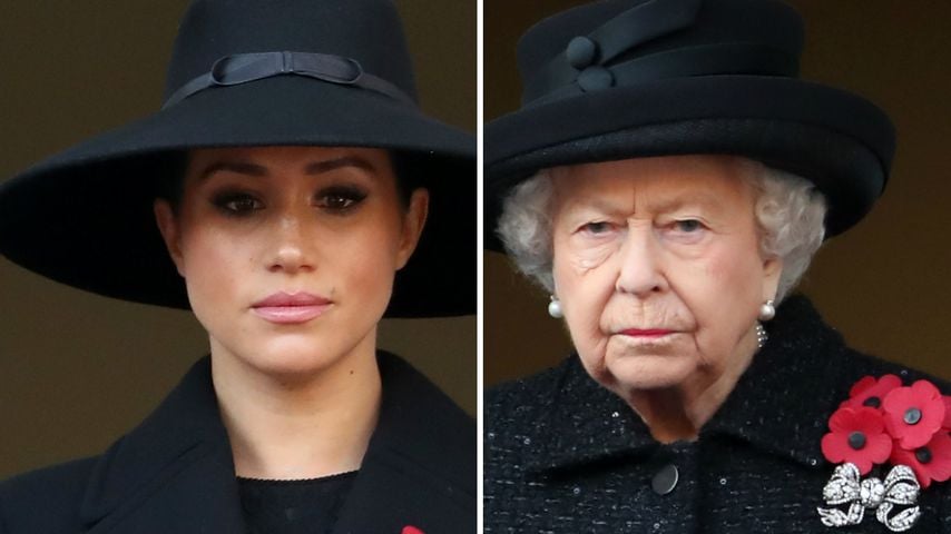 Kein Statement zu Meghans Fehlgeburt: Queen in der Kritik!