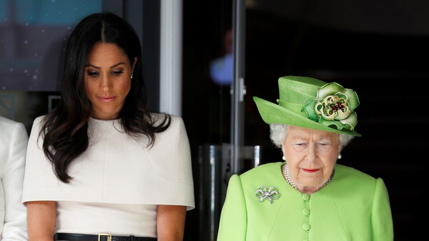 Meghan durfte sich nicht von Queen Elizabeth verabschieden
