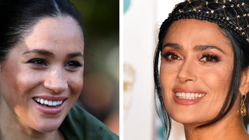 Von Meghan ausgewählt: Salma Hayek durfte nichts verraten!