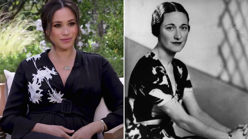 Spielt Meghan mit Kleid bei Oprah auf Wallis Simpson an?