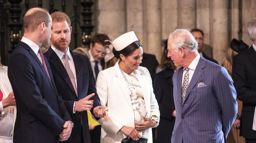 Prinz William, Harry, Herzogin Meghan und Prinz Charles am Commonwealth Day 2019 in London