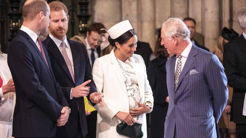 Prinz Harry, Herzogin Meghan und Prinz Charles am Commonwealth Day 2019 in London