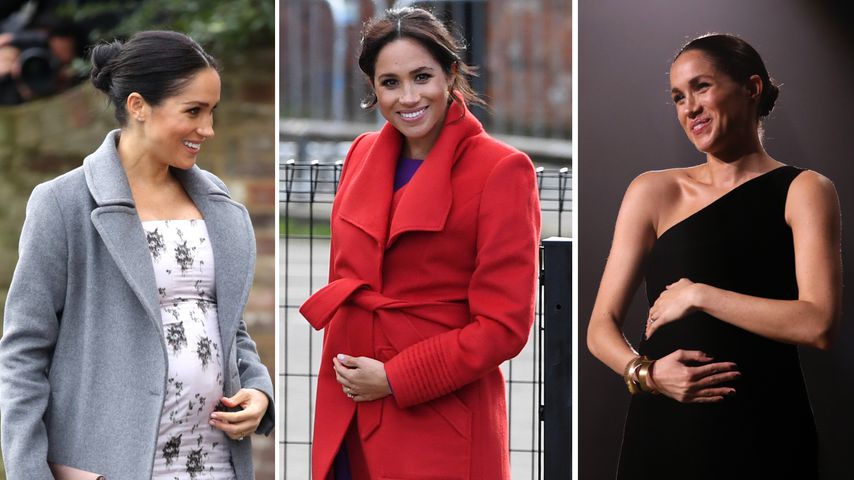 In erster Schwangerschaft: Meghans beste Babybauchlooks!