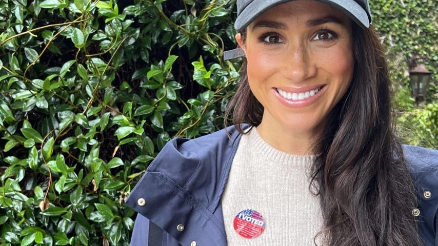 Trotz der Konventionen: Herzogin Meghan ist wählen gegangen