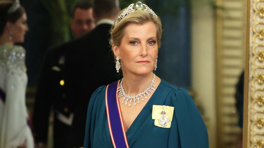 Herzogin Sophie beim Staatsbankett im November 2022