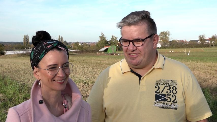 Bianca und ihr Mann Jörg bei "Hier & Jetzt", 2020