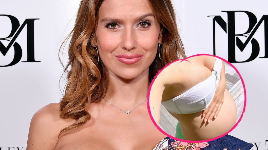 Vierfach-Mutter Hilaria Baldwin liebt ihren schwangeren Body