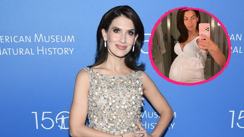 Schwanger-Endspurt: Hilaria Baldwin zeigt ihren XL-Babybauch