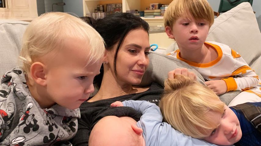 Hilaria Baldwin mit ihren Kindern