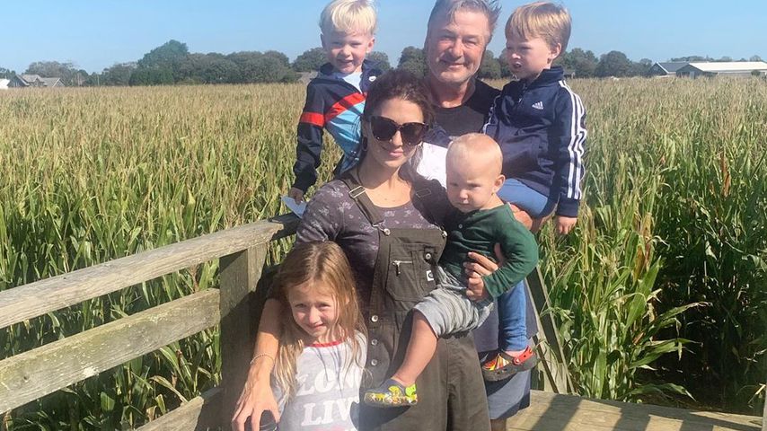 Hilaria und Alec Baldwin mit ihren Kindern