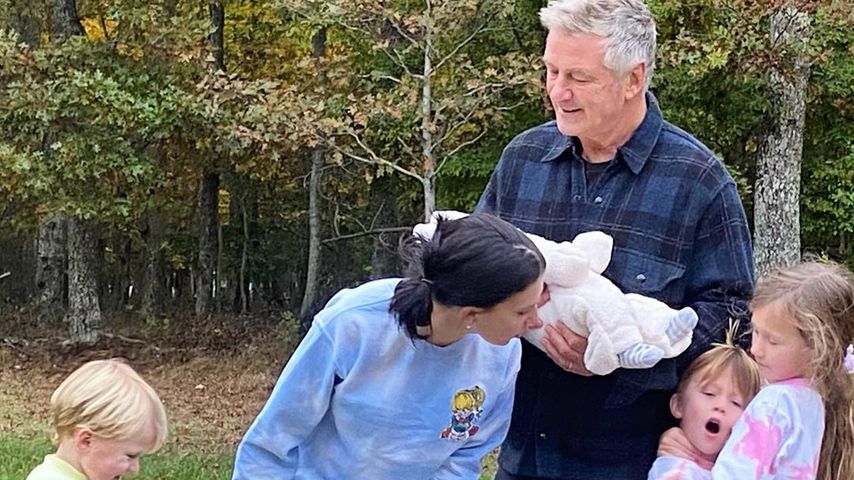 Hilaria und Alec Baldwin mit ihren Kindern im Oktober 2020