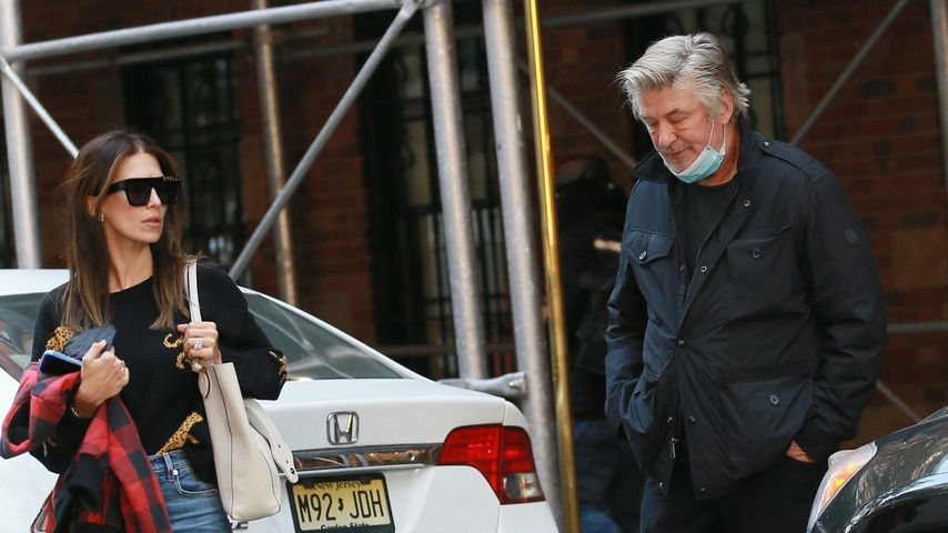 Hilaria und Alec Baldwin in New York