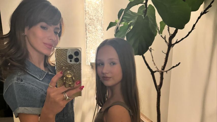 Hilaria und Carmen Baldwin im Februar 2024