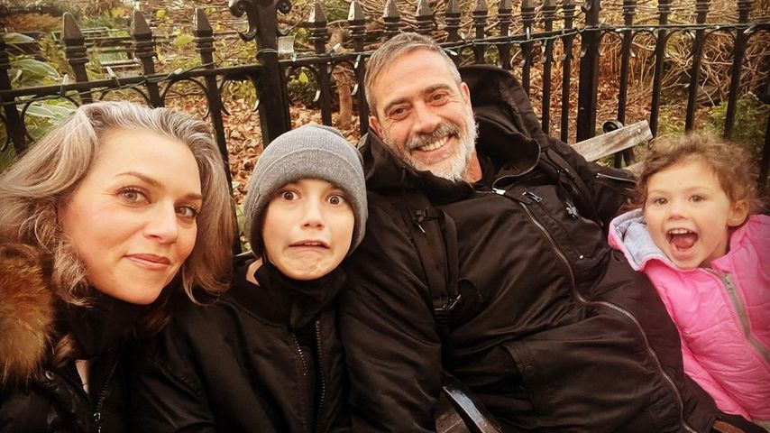 Hilarie Burton und Jefffrey Dean Morgan mit ihren beiden Kindern