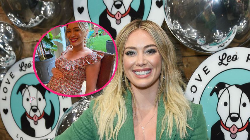 Schwangere Hilary Duff verwirrt Fans mit Geburtstagsbeitrag