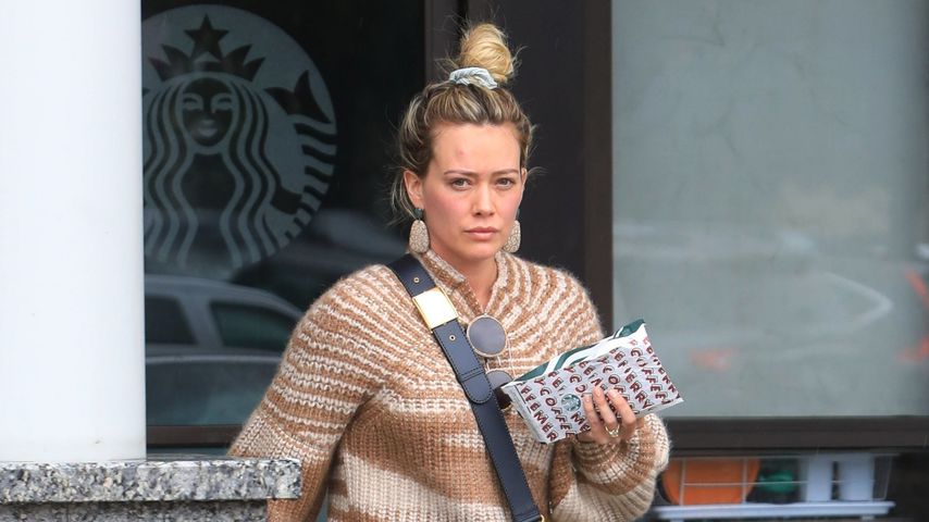 Ungeschminkt: Hilary Duff ganz lässig in West Hollywood